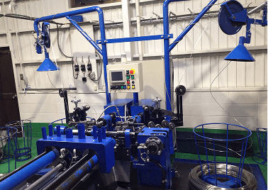 自動中型ラセン製造機（3台）