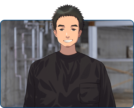 社員K.Kのイラスト